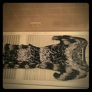 Lovely black and white dress by BCBG MAXAZARIA